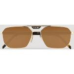 Prada Eyewear 0PR 58YS Polarized Sunglasses Brown