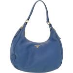 Vintage Hållbara Blåa Handväskor i skinn från Prada på rea i Läder för Damer 