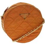 Vintage Hållbara Orange Crossbody bags från Prada i Canvas för Damer 