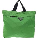 Vintage Hållbara Gröna Tote bags från Prada på rea för Damer 