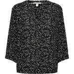 Casual Svarta Långärmade Långärmade blusar från Esprit Casual i Storlek XS för Damer 