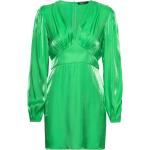 Kortkorta Gröna Korta klänningar med puffärm från Gina Tricot i Storlek XXS för Damer 