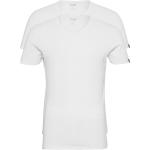 Vita Kortärmade Tränings t-shirts från Puma i Storlek S med V-ringning 