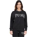 Streetwear Svarta Träningsjackor från Puma på rea i Storlek S för Damer 