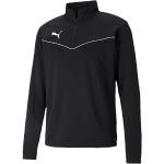 Vita Långärmade Tränings hoodies från Puma Track i Storlek XL i Polyester för Herrar 