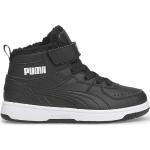 Svarta Slip-in sneakers från Puma Rebound JOY med Kardborreknäppning i Syntet 