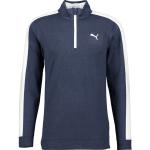 Marinblåa Golftröjor från Puma på rea i Storlek L i Polyester för Herrar 