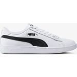 Vita Skinnsneakers från Puma på rea i storlek 36 med Snörning med rundad tå i Läder för Pojkar 