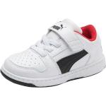 Vita Sneakers med kardborreknäppning från Puma Rebound på rea i storlek 20 med Kardborreknäppning i Gummi för Pojkar 