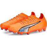 Orange Fotbollsskor för konstgräs från Puma Ultra på rea Lättvikt i storlek 38 för Flickor 