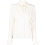 Vita Långärmade blusar från Victoria Beckham i Storlek S i Siden för Damer 