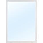 PVC-fönster - Fast 3-glas - U-värde 0,96 - Klarglas, 6x6
