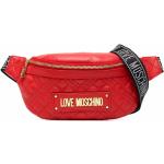 Röda Quiltade väskor från Moschino Love Moschino i Plast för Damer 