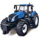 Blåa Leksakstraktorer med Traktorer 