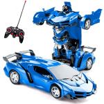 Blåa Transformers Leksaksbilar på rea för barn 3 till 5 år med Transport-tema 