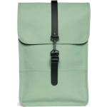 Gröna Vattentäta ryggsäckar från Rains på rea i Polyester för Flickor 