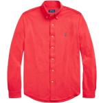 Casual Röda Slim fit skjortor från Ralph Lauren Lauren på rea i Mesh för Herrar 