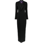 Svarta Långärmade Omlottklänningar från Ralph Lauren Lauren för Damer 