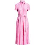 Randiga Ljusrosa Skjortklänningar från Ralph Lauren Lauren för Damer 