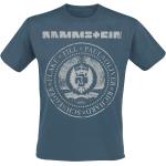 Rammstein T-shirt - Est. 1994 - S XXL - för Herr - blå