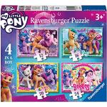Flerfärgade My Little Pony Pussel från Ravensburger för barn 3 till 5 år 