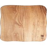 Raw Teak Wood - Cuttingboard Home Kitchen Kitchen Tools Cutting Boards Wooden Cutting Boards Beige Aida