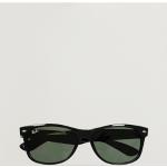 Ray-Ban New Wayfarer Sunglasses Black/Crystal Green
