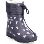 Rd Thermal Flash Hearts Kids Shoes Rubberboots Low Rubberboots Lined Rubberboots Navy Rubber Duck