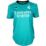 Gröna Kortärmade Real Madrid Fotbollströjor med broderi från adidas i Storlek S för Damer 