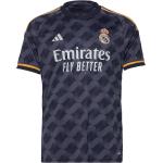 Gråa Real Madrid Fotbollströjor från adidas Performance i Storlek S i Jerseytyg 