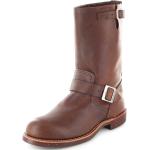 Red Wing Shoes ENGINEER 2991 Amber Engineer boot with no steel toecap - brown