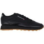 Svarta Skinnsneakers från Reebok Classic Leather på rea i Läder för Barn 