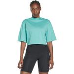 Gröna Kortärmade Tränings t-shirts från Reebok MYT på rea i Storlek M i Jerseytyg för Damer 