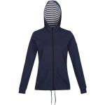 Sommar Randiga Blåa Tränings hoodies från Regatta på rea i Storlek XS i Material som andas i Jerseytyg för Damer 