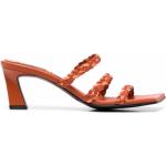 Röda Slip in-sandaler från Reike Nen på rea med Klackhöjd 5cm till 7cm i Läder för Damer 