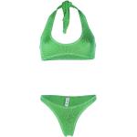Gröna Halterneck bikinis i Storlek M för Damer 