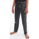 Gråa Baggy jeans för Flickor i Denim från Calvin Klein Jeans från Calvinklein.se 