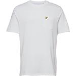Vita Kortärmade Kortärmade T-shirts från Lyle & Scott i Storlek XS 