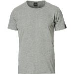 Gråa Kortärmade Kortärmade T-shirts från Replay i Storlek XXL i Bomull för Herrar 