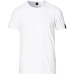 Vita Kortärmade Kortärmade T-shirts från Replay i Storlek XXL i Bomull för Herrar 