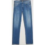 Blåa Stretch jeans från Replay i Storlek M i Bomullsblandning för Herrar 