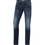 Mörkblåa Slim fit jeans från Replay Anbass med L32 med W28 
