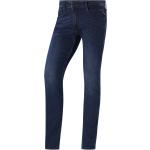 Mörkblåa Slitna jeans från Replay Anbass med L32 med W30 i Denim 