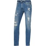 Blåa Slitna jeans från Replay Anbass på rea med L34 med W32 i Denim 