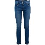 Blåa Slim fit jeans från Replay på rea i Storlek M i Denim för Damer 