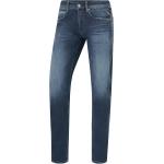 Mörkblåa Straight leg jeans från Replay på rea med L32 med W30 för Herrar 