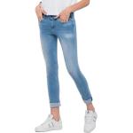 Blåa Stretch jeans från Replay Luz på rea i Storlek M i Denim för Damer 