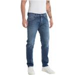 Vinter Blåa Slim fit jeans från Replay i Denim för Herrar 