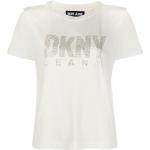 Kortärmade Kortärmade T-shirts från DKNY | Donna Karan i Storlek XS i Bomullsblandning för Damer 