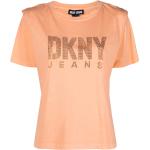 Orange Kortärmade Kortärmade T-shirts från DKNY | Donna Karan på rea i Modal för Damer 